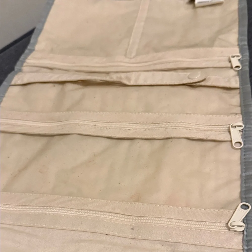 Pottery Barn quilted fold